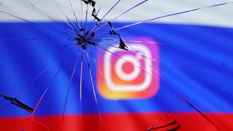 Usuários do Instagram na Rússia são informados sobre interrupção do serviço a partir da meia-noite