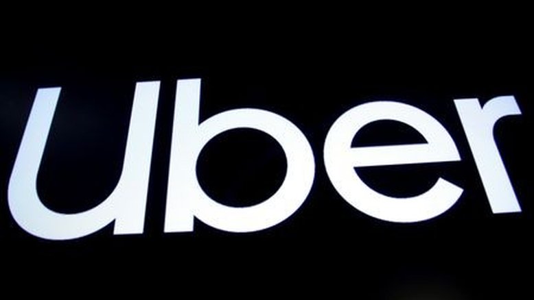 Logotipo da Uber na Bolsa de Valores de New York
