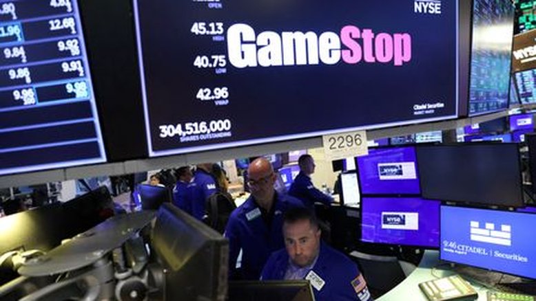 Ações meme da GameStop saltam após resultados