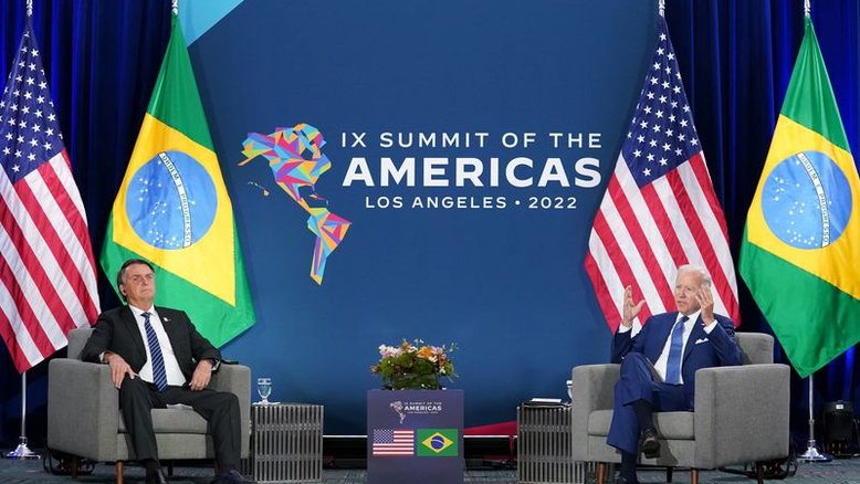 Bolsonaro diz que reunião com Biden foi fantástica e está "maravilhado"