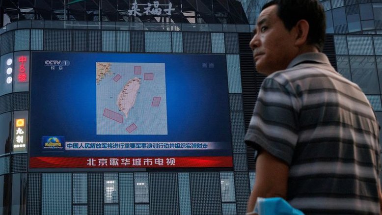 Biden expressa preocupação com novos exercícios militares da China perto de Taiwan