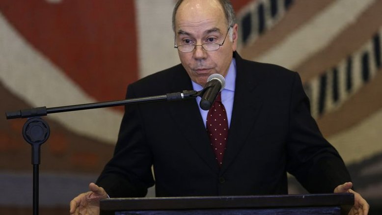 O chanceler Mauro Vieira no Itamaraty