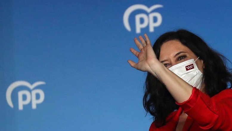 Crítica de lockdown da Covid-19 vence eleição regional em Madri