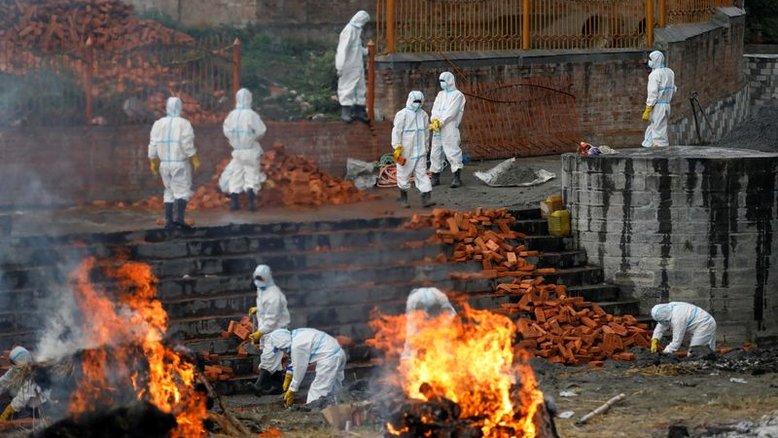 Disseminação da Covid-19 da Índia ao Nepal é "catástrofe humana", diz agência