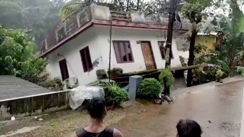 Inundações no sul da Índia deixam mais de 20 mortos