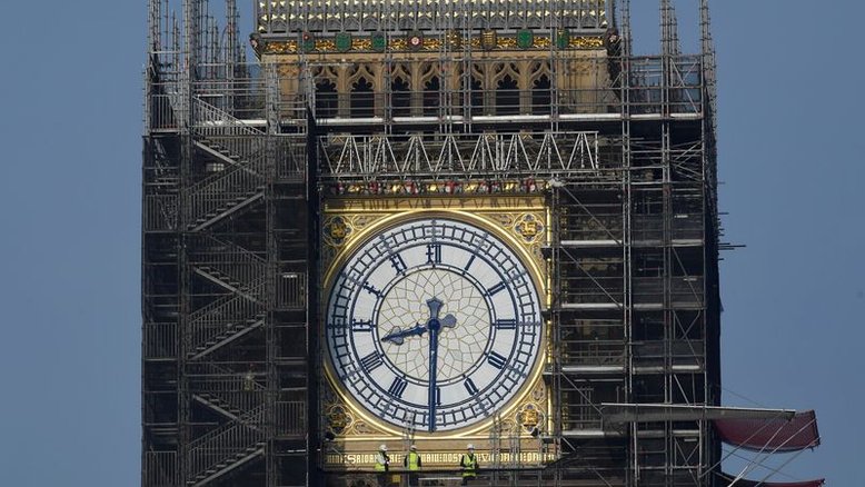 Big Ben terá fachada renovada a tempo de anunciar Ano Novo em Londres