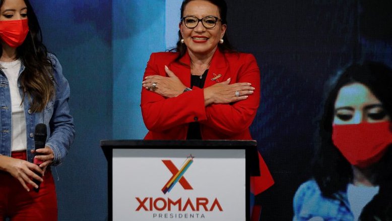 Kamala Harris parabeniza nova presidente de Honduras e busca estreitar laços