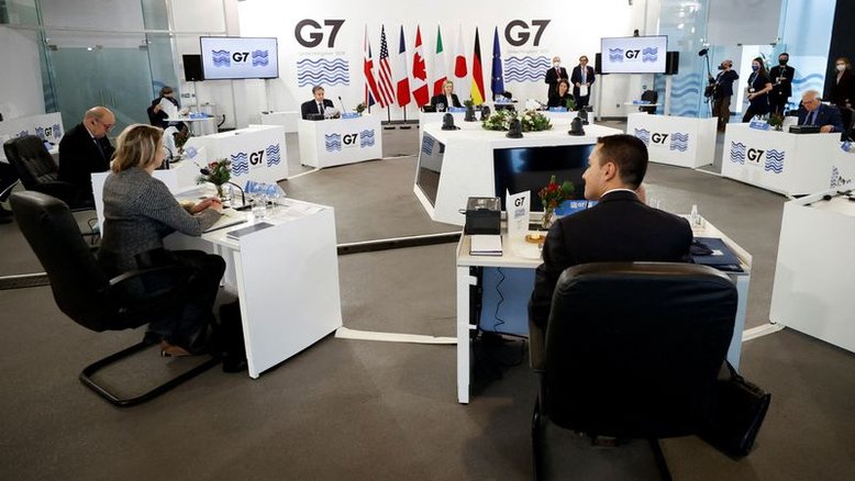 G7 se diz preocupado com política "coercitiva" da China
