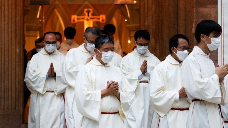 Bispos e padres chineses informam clérigos de Hong Kong sobre visão religiosa de Xi