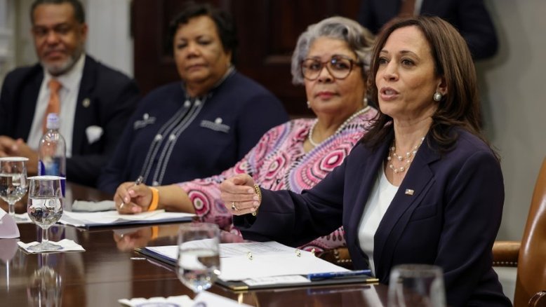 Kamala Harris lança campanha por direitos dos eleitores nos EUA