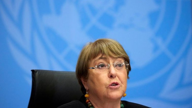 Bachelet quer visitar Xinjiang neste ano e diz que julgamentos de Hong Kong são teste crucial