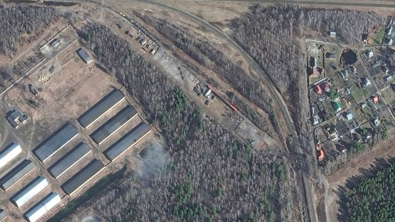 Imagens de satélite mostram mais tropas e helicópteros em Belarus