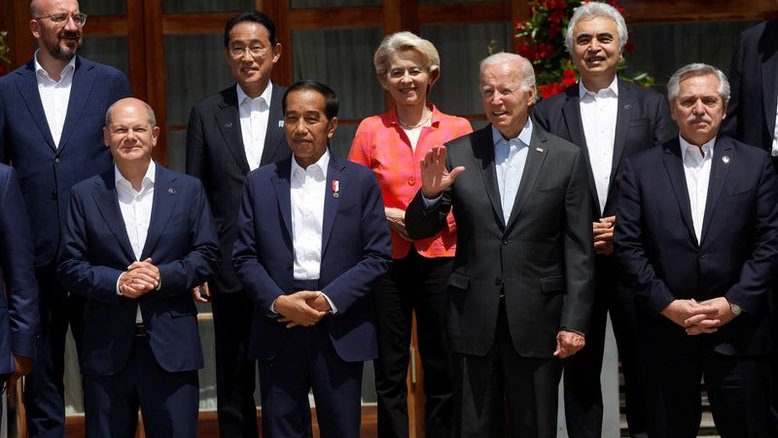 Apoiaremos Ucrânia "o tempo que for necessário", diz G7