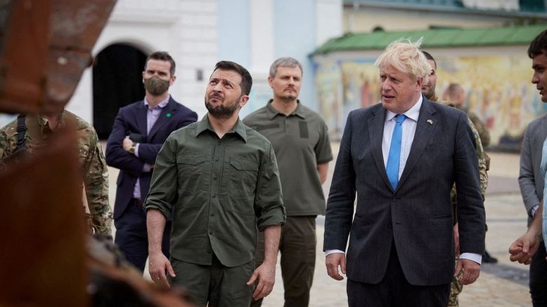 Ucrânia espera que apoio britânico continue após renúncia de Johnson