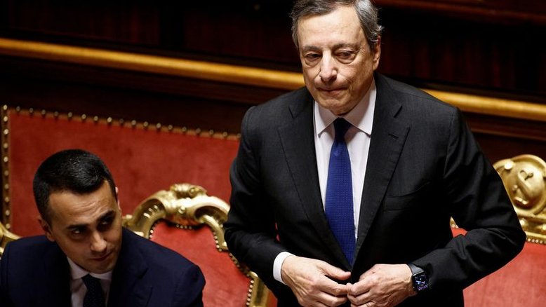 Draghi pede unidade para permanecer como primeiro-ministro da Itália