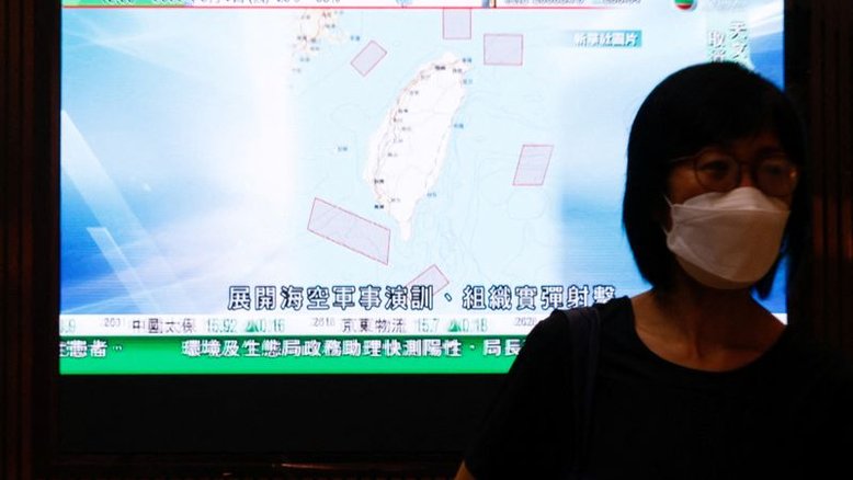 Kremlin diz que China tem direito de realizar exercícios militares em torno de Taiwan