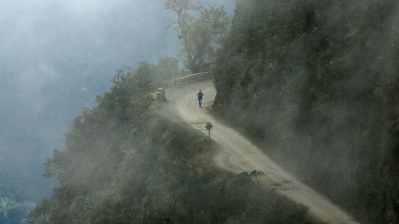 "Estrada da Morte" na Bolívia vira paraíso para vida selvagem