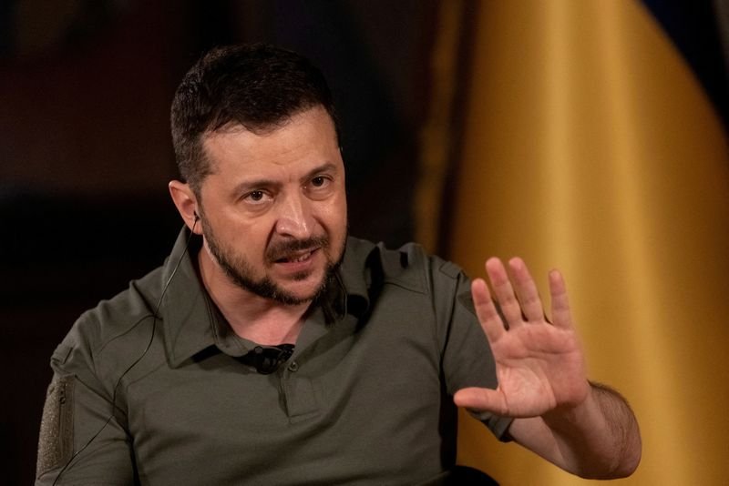 Zelenskiy promete vitória em discurso no dia dos defensores da ucrânia