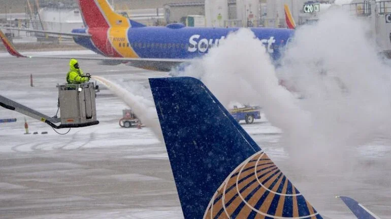 Forte tempestade de inverno ameaça viagens de férias para milhões de norte-americanos