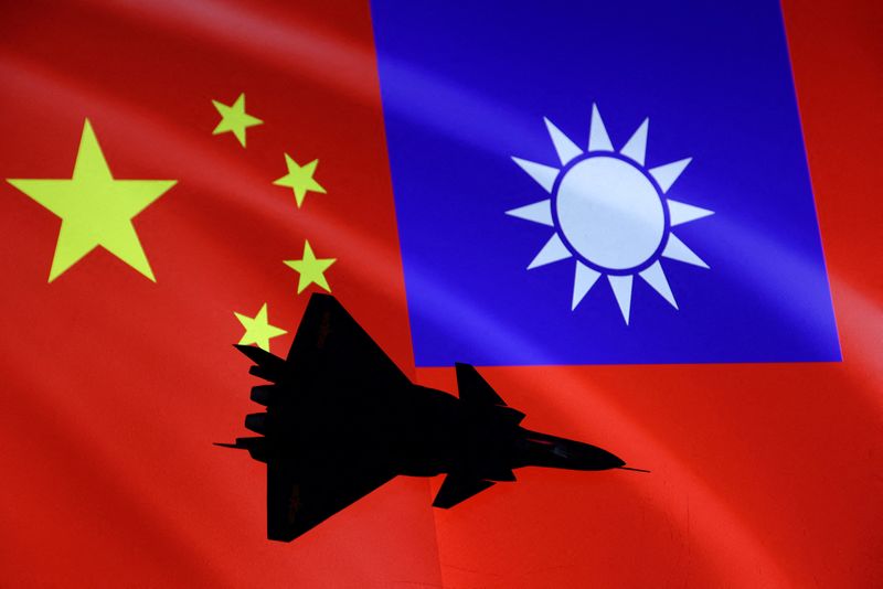 Taiwan relata maior incursão chinesa em zona de defesa aérea