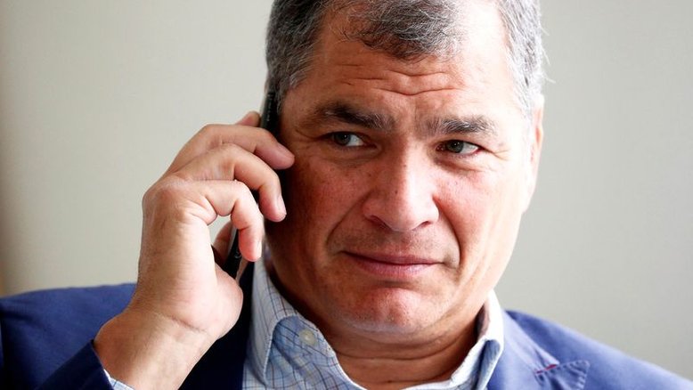 Equador inicia processo de extradição de ex-presidente Correa, que está na Bélgica