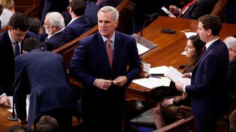 Republicano McCarthy perde primeira votação para presidente da Câmara dos EUA; esperada nova rodada