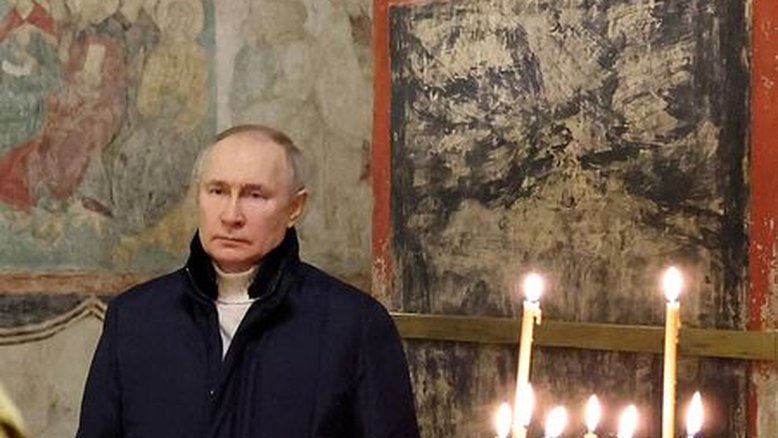 Putin elogia Igreja Ortodoxa Russa por apoiar tropas na Ucrânia