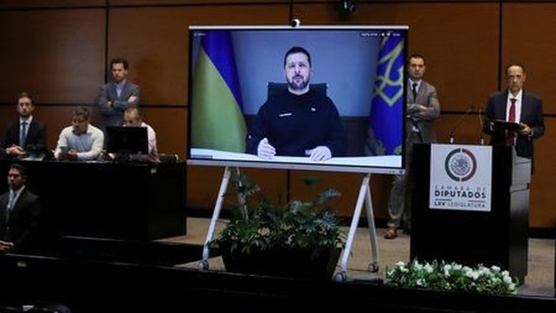 Zelenskiy pede ajuda do México com plano de paz