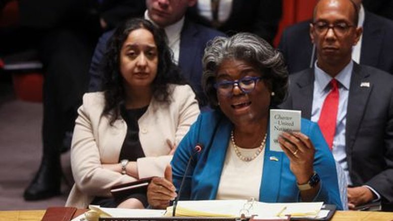 Embaixadora dos EUA na ONU pede que Brasil veja lado ucraniano na guerra