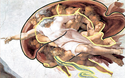 Os cérebros de Michelangelo