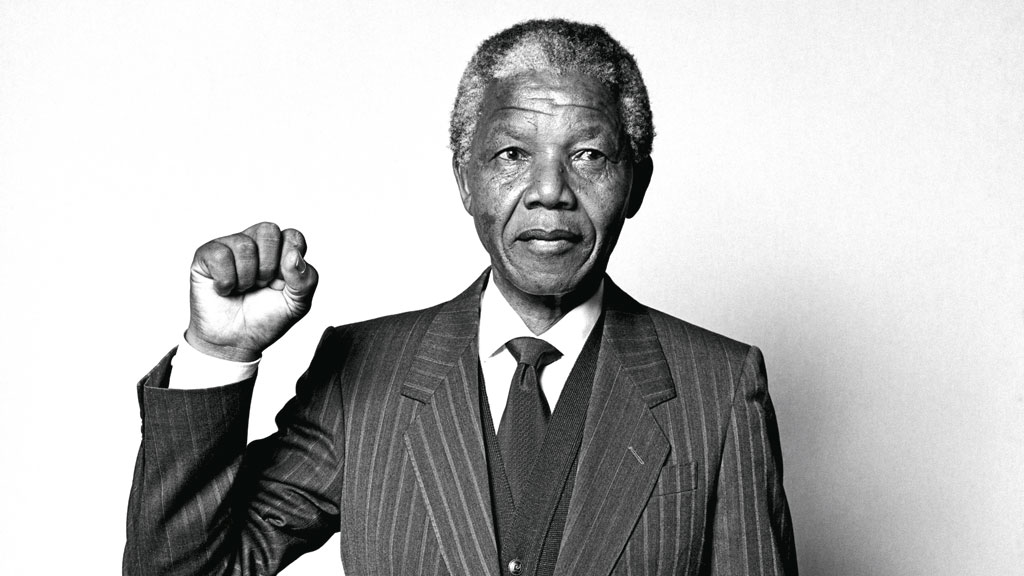 Mandela, símbolo da luta pela liberdade