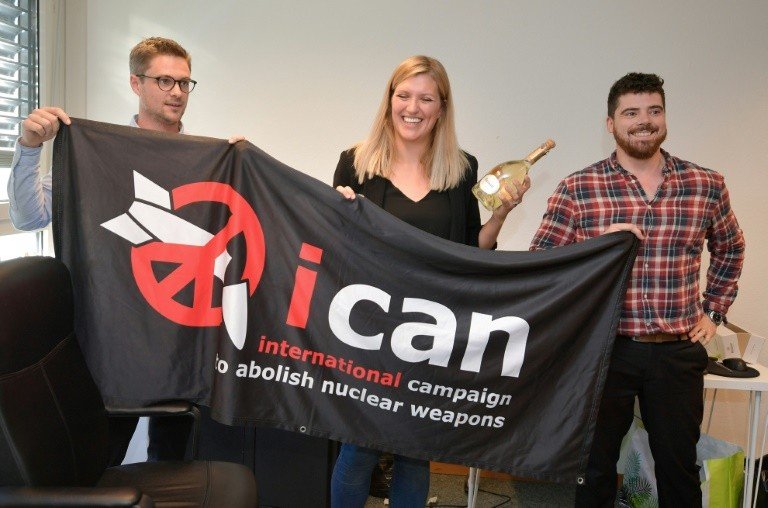 Campanha antinuclear Ican vence Nobel da Paz Campanha antinuclear Ican vence Nobel da Paz