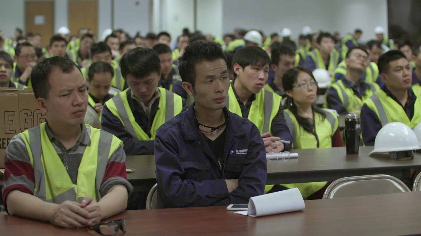 A empresa foi transparente a abriu todas as portas de suas fábricas e muitos de seus números para a produção do film