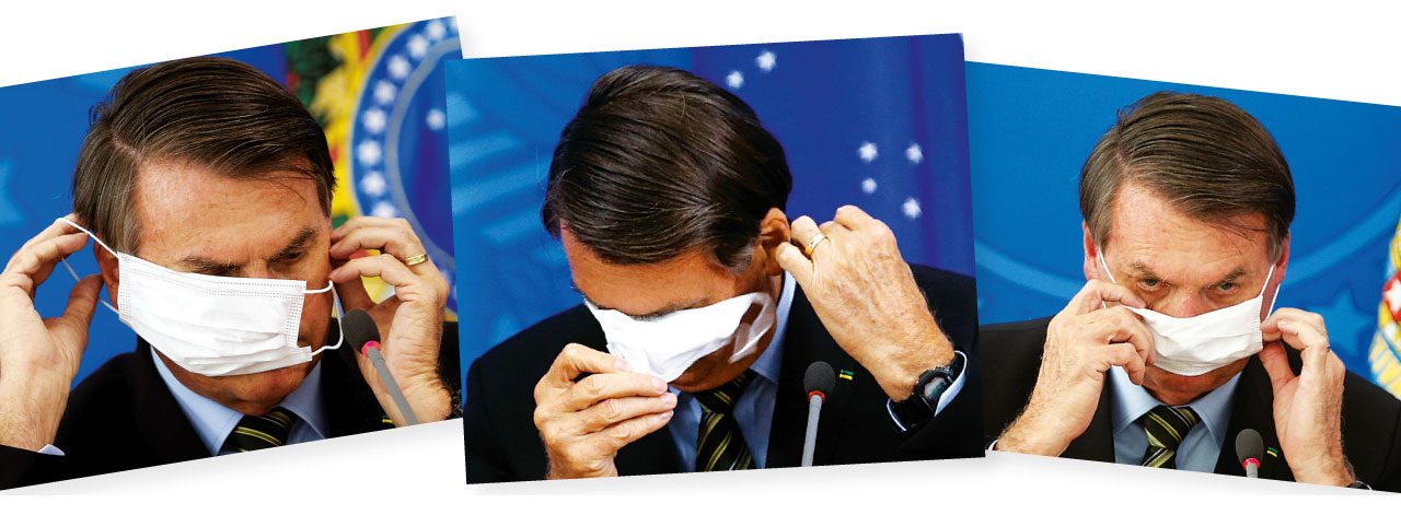 As máscaras caem, mas os crimes de Bolsonaro serão para sempre
