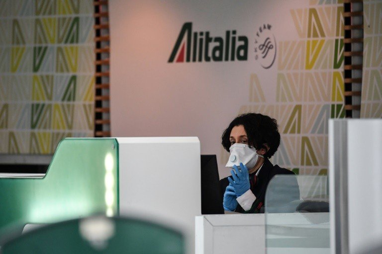Itália prevê a nacionalização da Alitalia devido ao coronavírus Itália prevê a nacionalização da Alitalia devido ao coronavírus