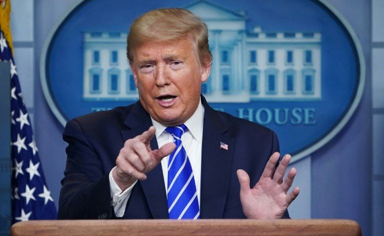 Trump afirma que China não difundiu coronavírus de propósito Trump afirma que China não difundiu coronavírus de propósito