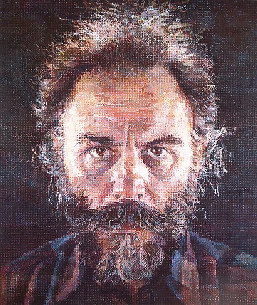 Chuck Close: A pintura que cria a ilusão da fotografia Chuck Close: A pintura que cria a ilusão da fotografia