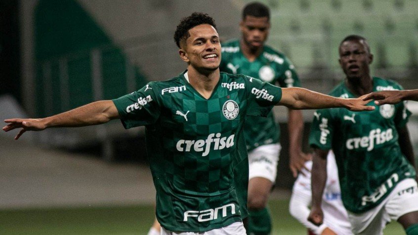 GOOOOOOOOOOOOOOOOL! Gabriel Silva abre o placar para o Verdão!!!