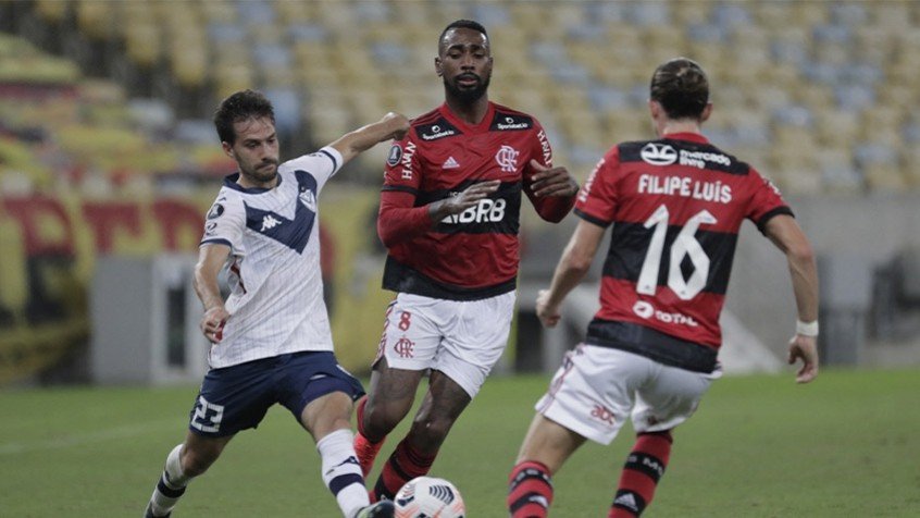 Flamengo empata com o Vélez, mas garante liderança do grupo G da Libertadores Flamengo empata com o Vélez, mas garante liderança do grupo G da Libertadores