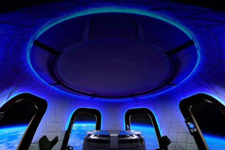 Viagem ao espaço com Jeff Bezos é vendida por US$ 28 milhões Viagem ao espaço com Jeff Bezos é vendida por US$ 28 milhões