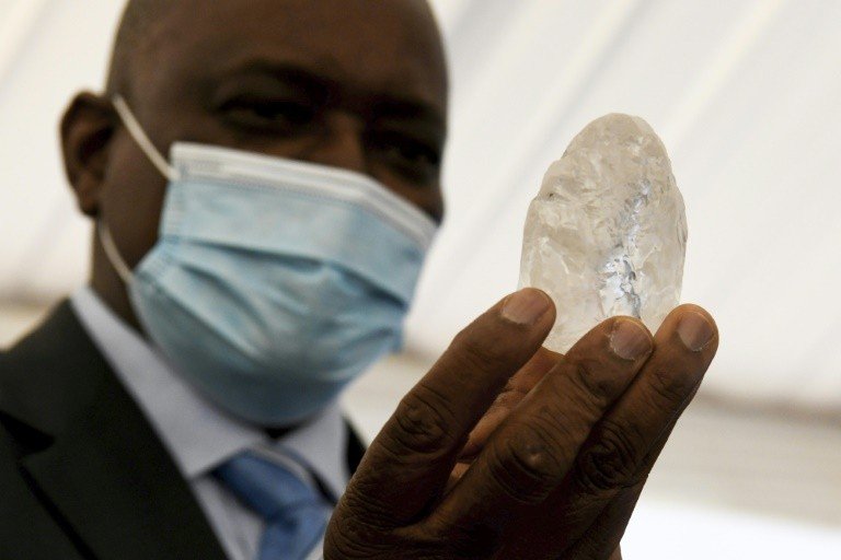 Botsuana anuncia descoberta do terceiro maior diamante do mundo Botsuana anuncia descoberta do terceiro maior diamante do mundo