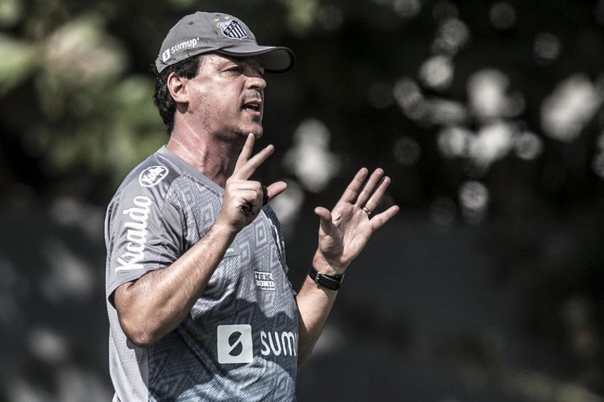 Diniz rasga elogios para Camacho e Zanocelo no Santos Diniz rasga elogios para Camacho e Zanocelo no Santos