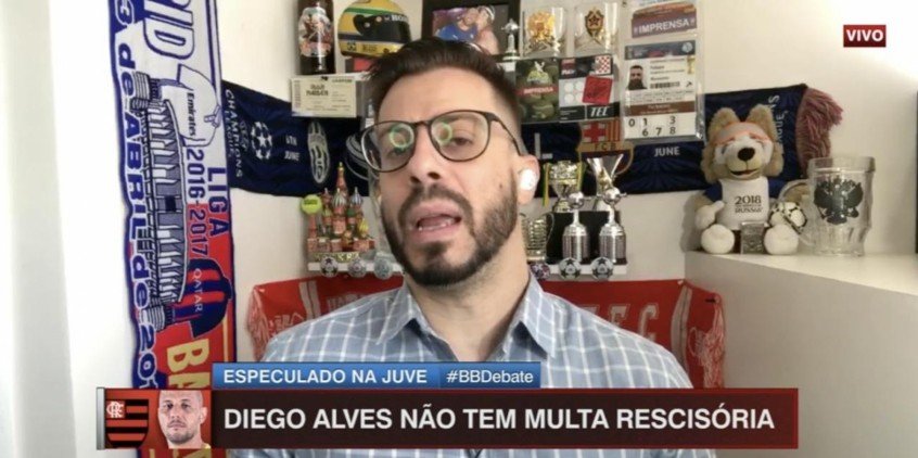 Para Facincani, Flamengo pode perder Diego Alves por ‘negociação desesperada’ com goleiro Para Facincani, Flamengo pode perder Diego Alves por ‘negociação desesperada’ com goleiro