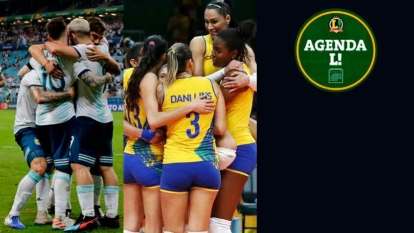 Copa América, Liga das Nações de Vôlei… Saiba onde assistir aos eventos esportivos de sexta-feira Copa América, Liga das Nações de Vôlei… Saiba onde assistir aos eventos esportivos de sexta-feira