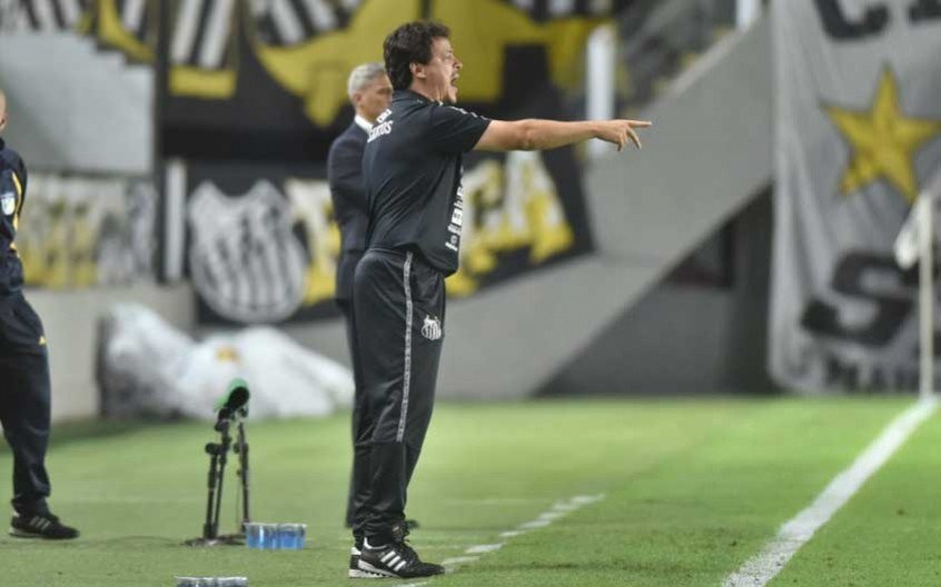 Diniz diz que craque do Santos contra o São Paulo foi “a vontade” Diniz diz que craque do Santos contra o São Paulo foi “a vontade”