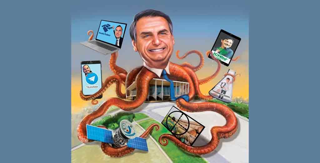 Os tentáculos do controle da informação Os tentáculos do controle da informação