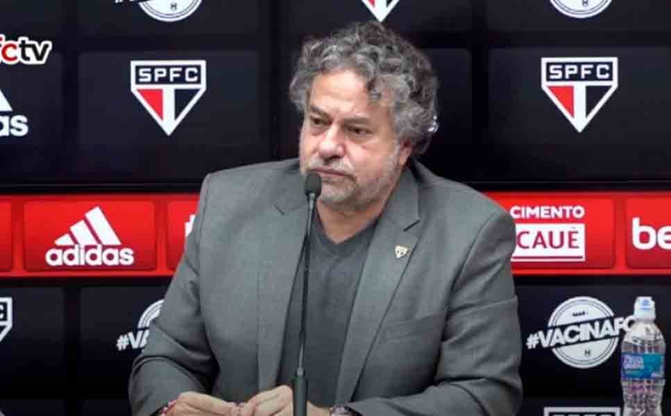 Crédito: Foto: Reprodução/ YouTube São Paulo FC Crédito: Foto: Reprodução/ YouTube São Paulo FC