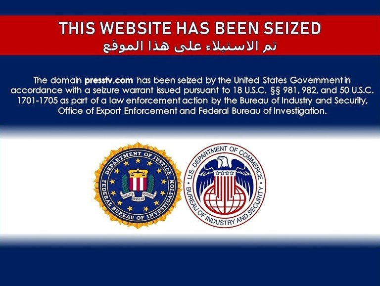 EUA bloqueia vários sites da mídia estatal iraniana EUA bloqueia vários sites da mídia estatal iraniana