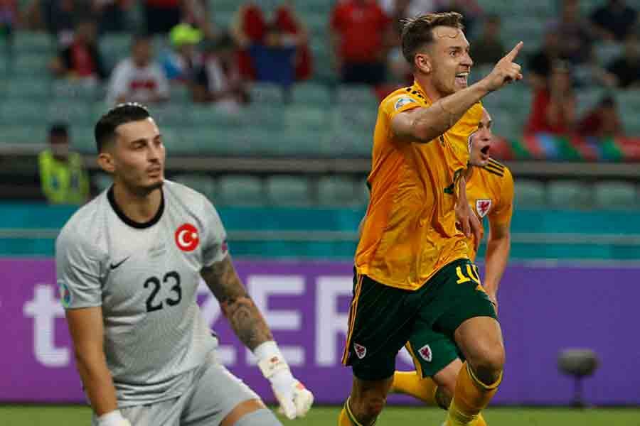 País de Gales vence a Turquia e fica perto de conseguir classificação no Grupo A da Eurocopa País de Gales vence a Turquia e fica perto de conseguir classificação no Grupo A da Eurocopa