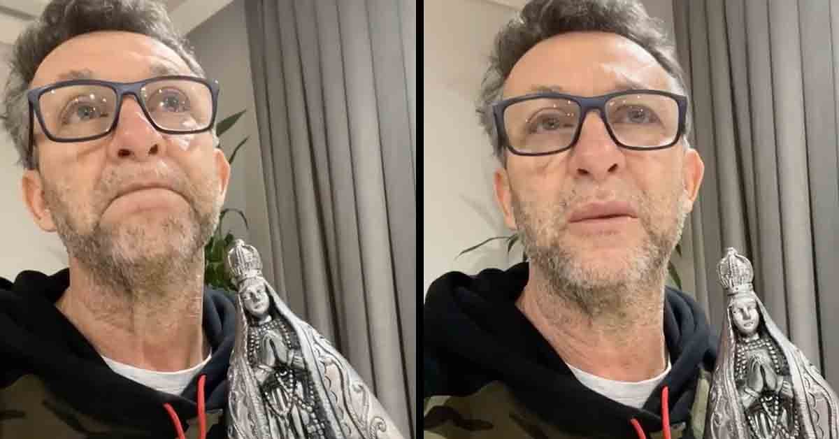 Neto chora ao falar da morte do irmão: ‘Foi um guerreiro’ Neto chora ao falar da morte do irmão: ‘Foi um guerreiro’